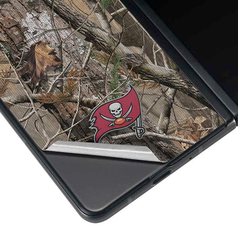 NFL Tampa Bay Buccaneers Realtree AP Camo Galaxy Z Fold3 5G Skin